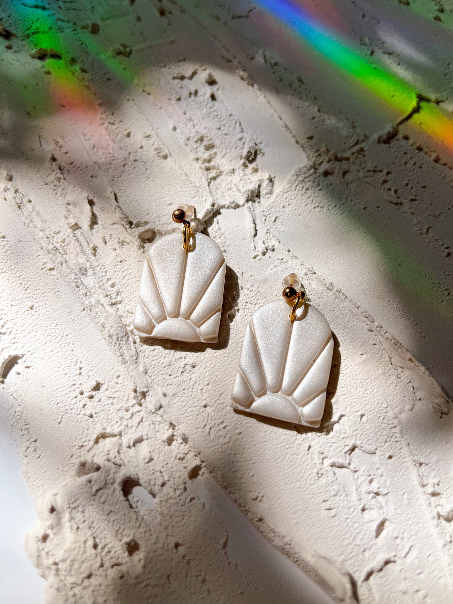 Pearl Sunrise Earrings