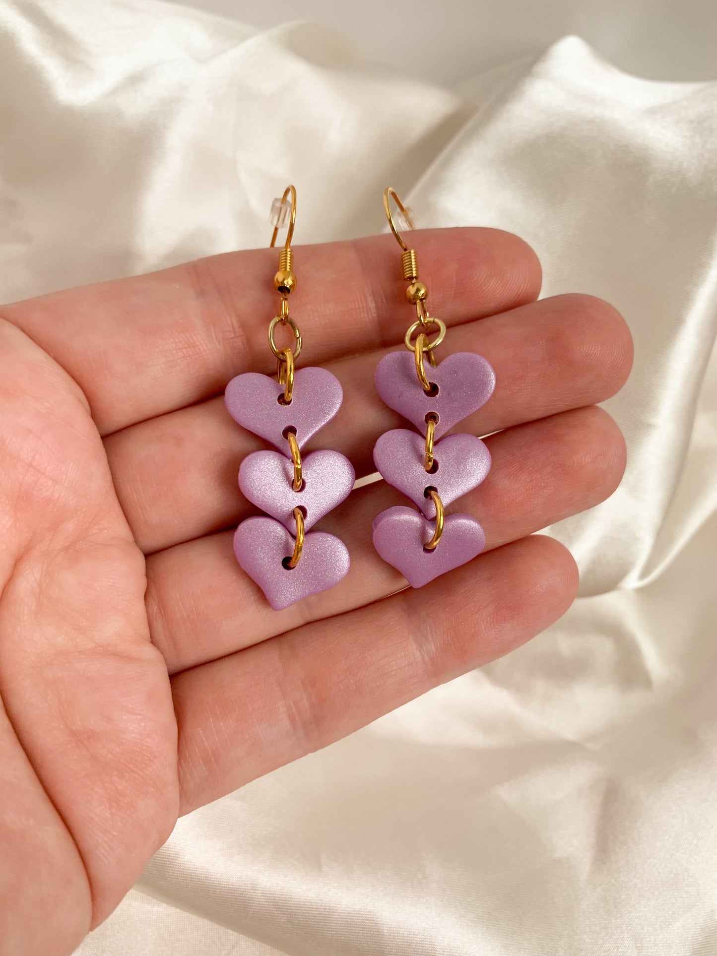 Heart Dangles - 4 Colors