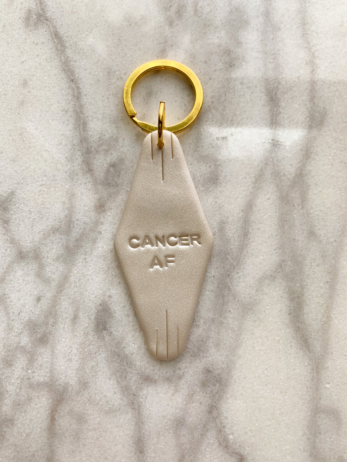 Pearly White Keychains