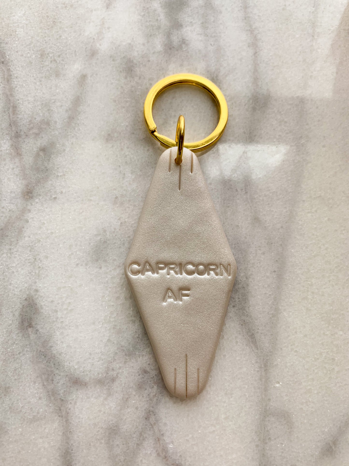 Pearly White Keychains