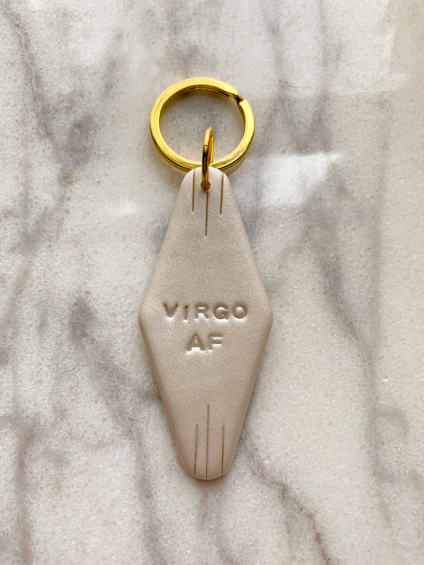 Pearly White Keychains