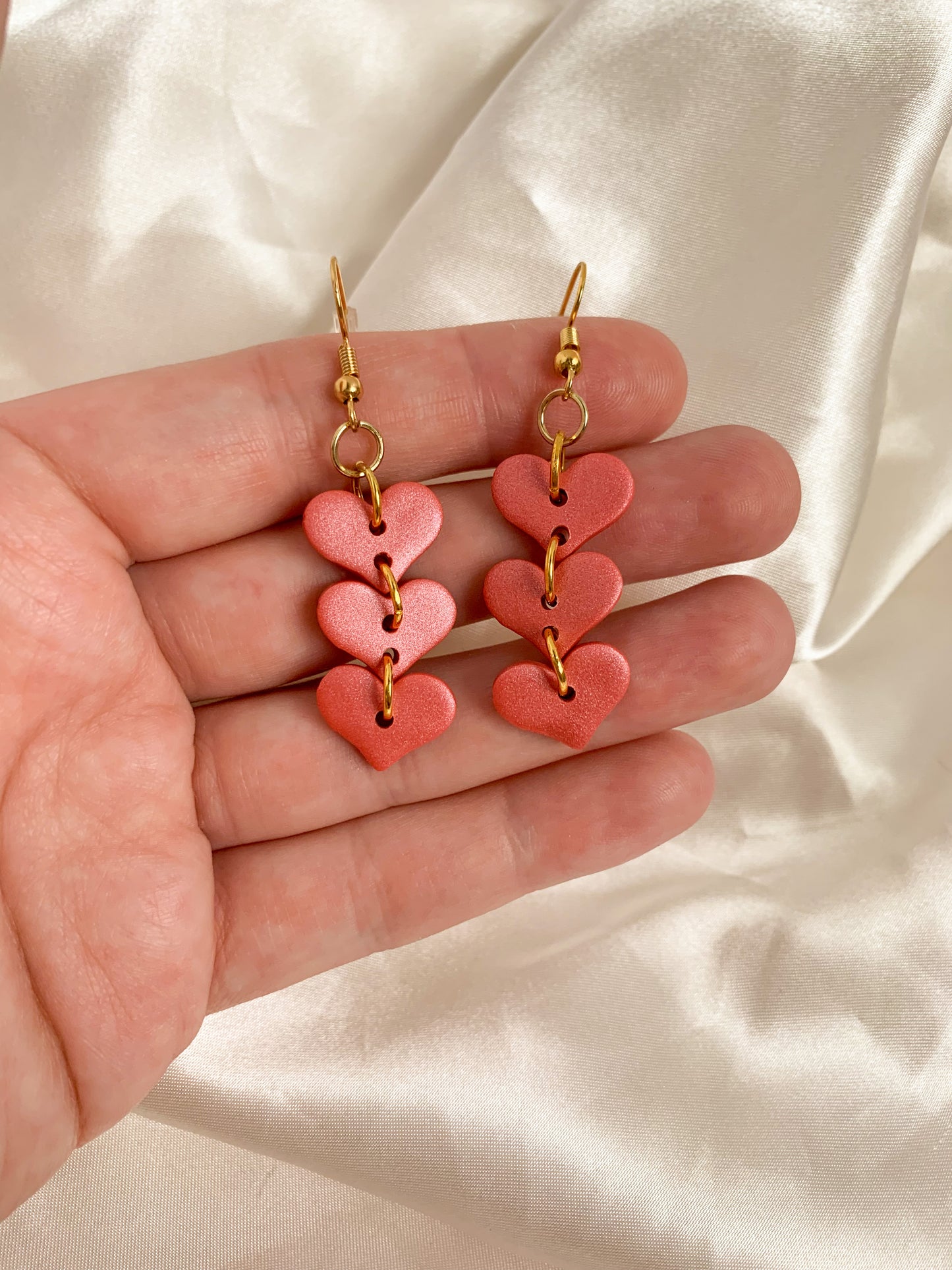 Heart Dangles - 4 Colors