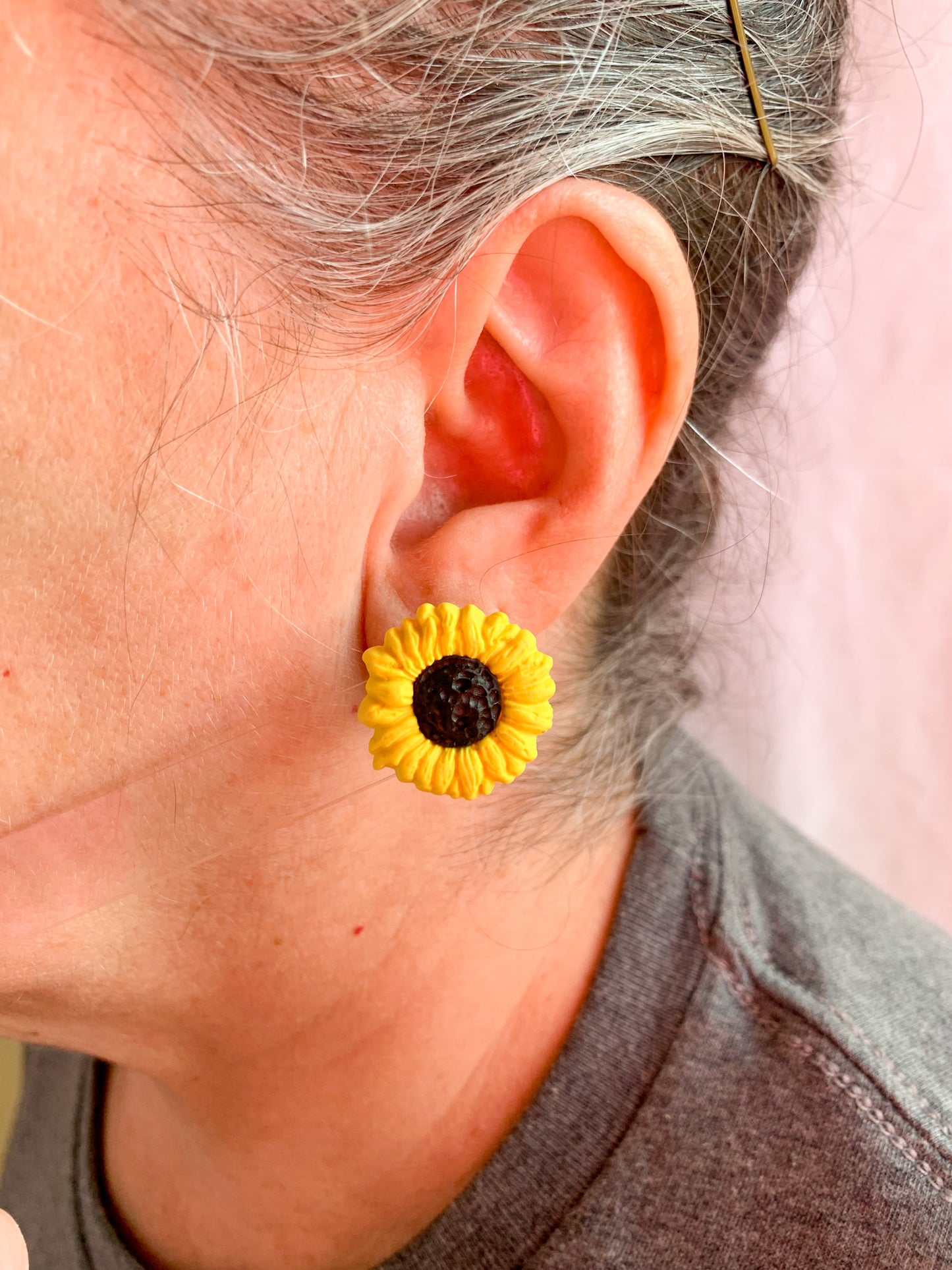 Sunflower Studs