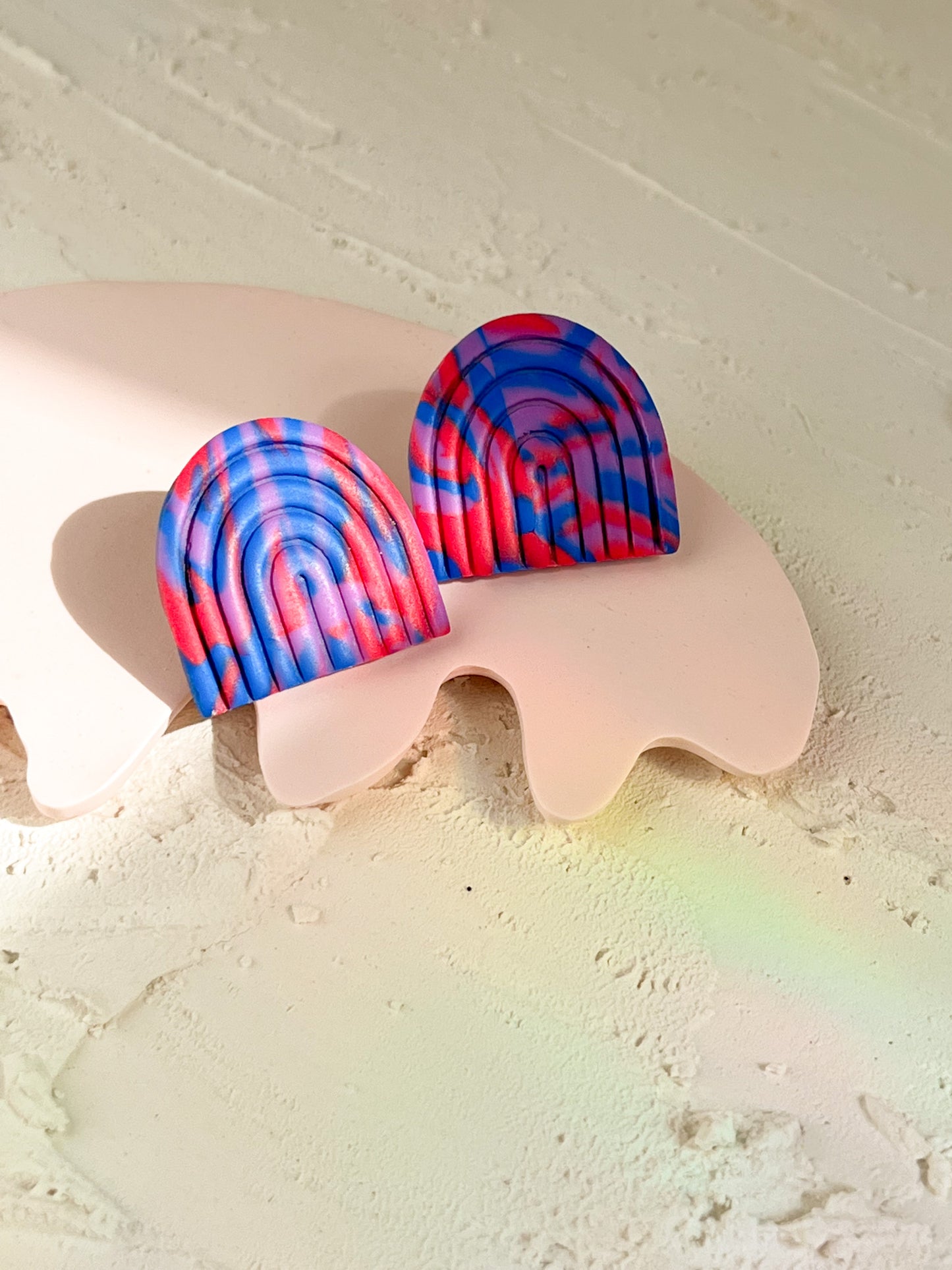Rainbow Studs Bisexual Pride
