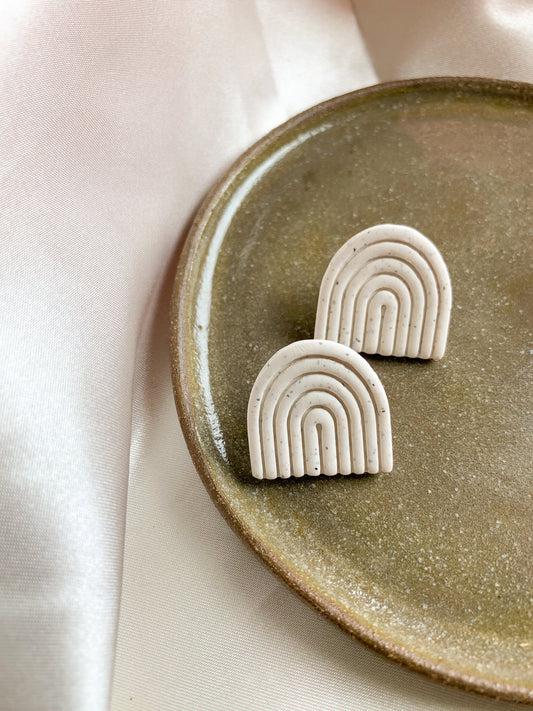 Vanilla Bean Rainbow Studs