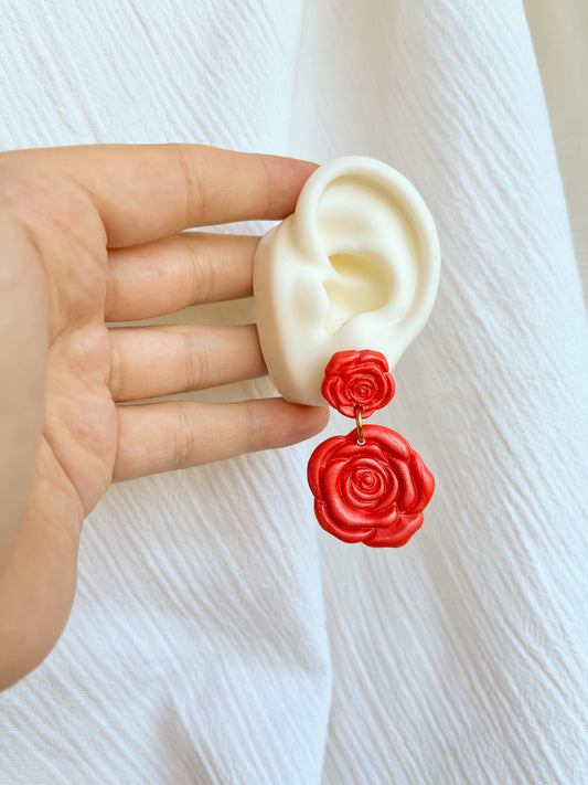 Shimmery Pink Rose Drops