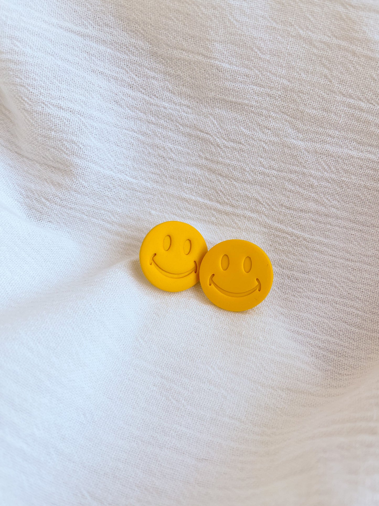 Smiley Face Studs - 3 Sizes