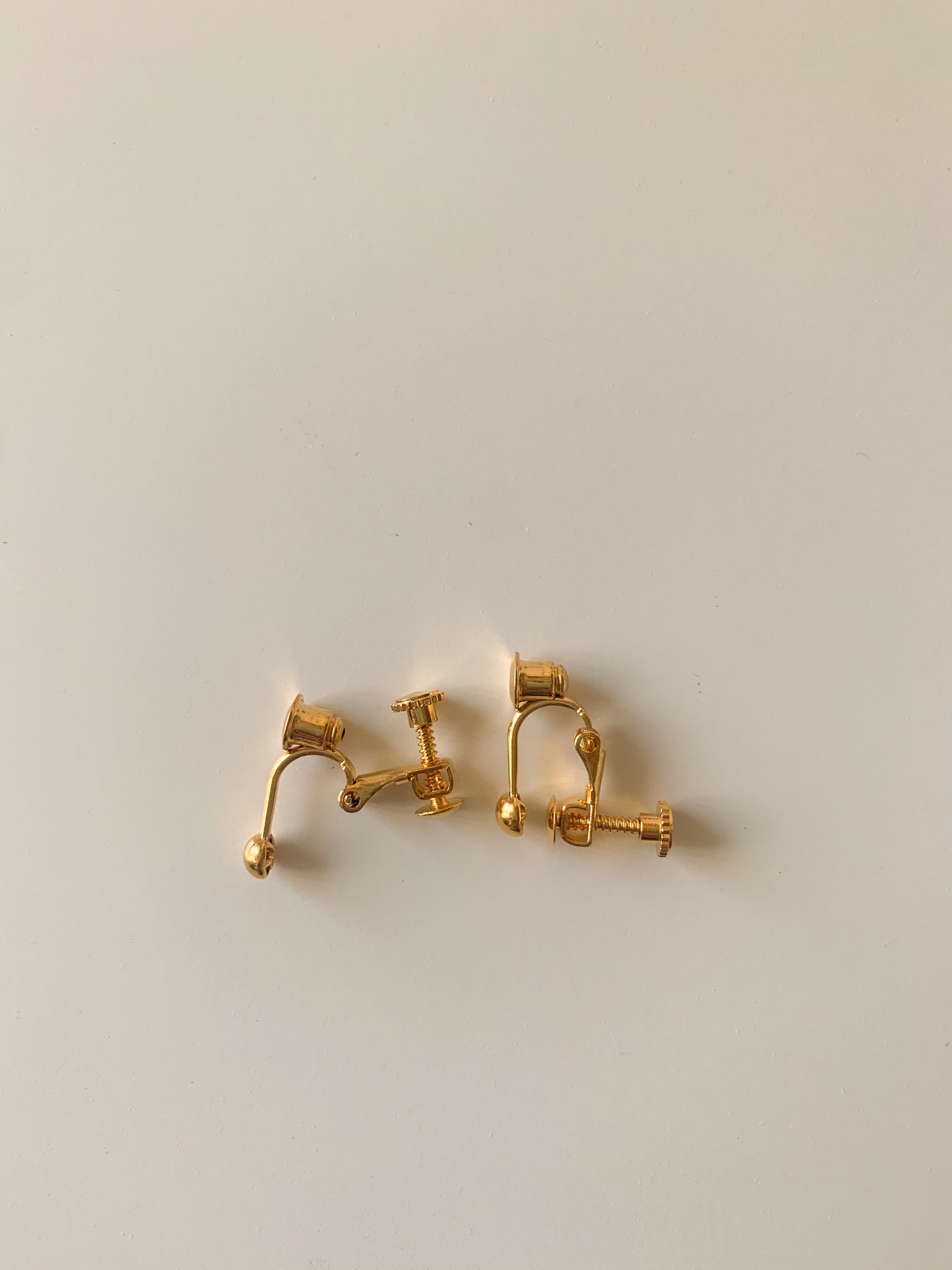 Amazon.com: Pair of Gold Plated Pierced to Clip On Earring Converters