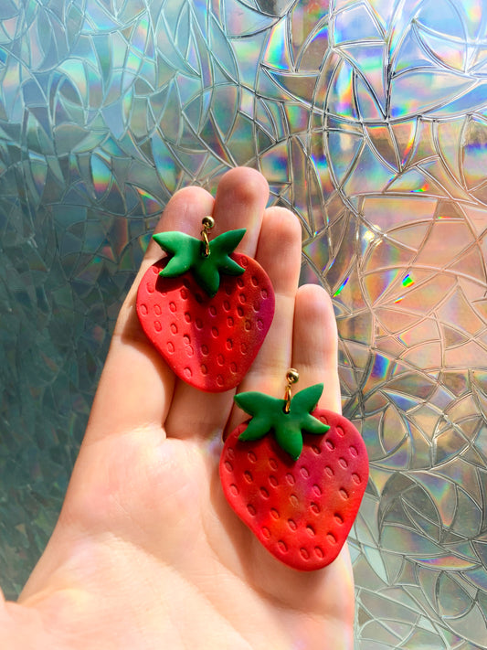 Strawberry Earrings