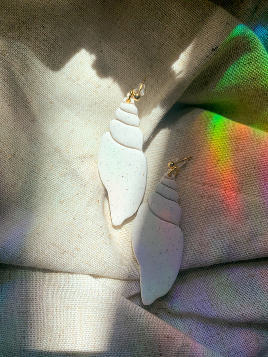 Spiral Shell Earrings