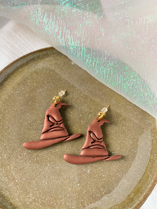 Sorting Hat Earrings