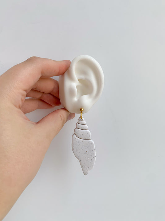 Spiral Shell Earrings