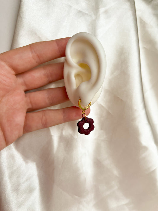 Daisy Huggies Textured Oxblood