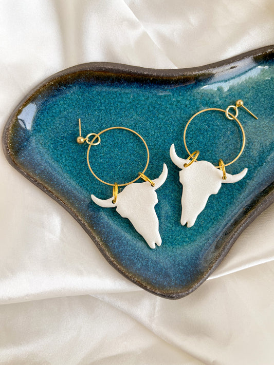 Longhorn Earrings