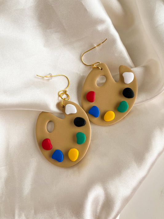 Paint Palette Earrings