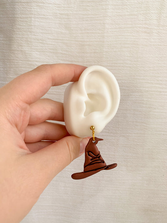Sorting Hat Earrings